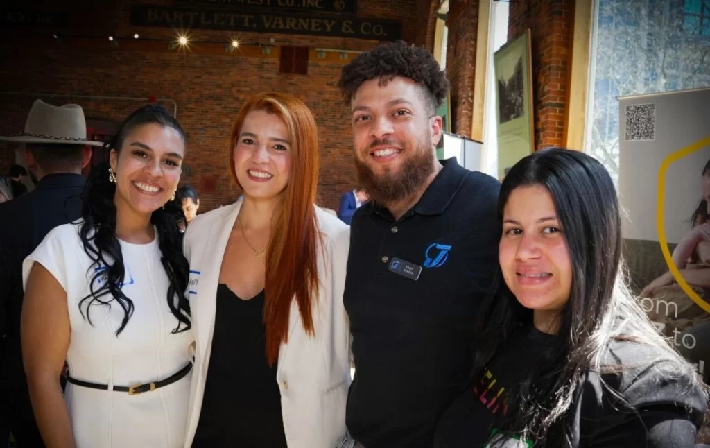 Annie, Anyi, Toby, and Cristal