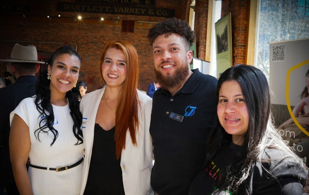 Annie, Anyi, Toby, and Cristal