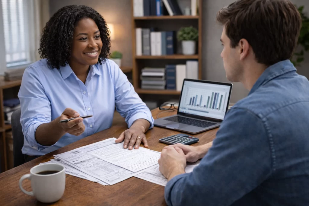 meeting with tax professional