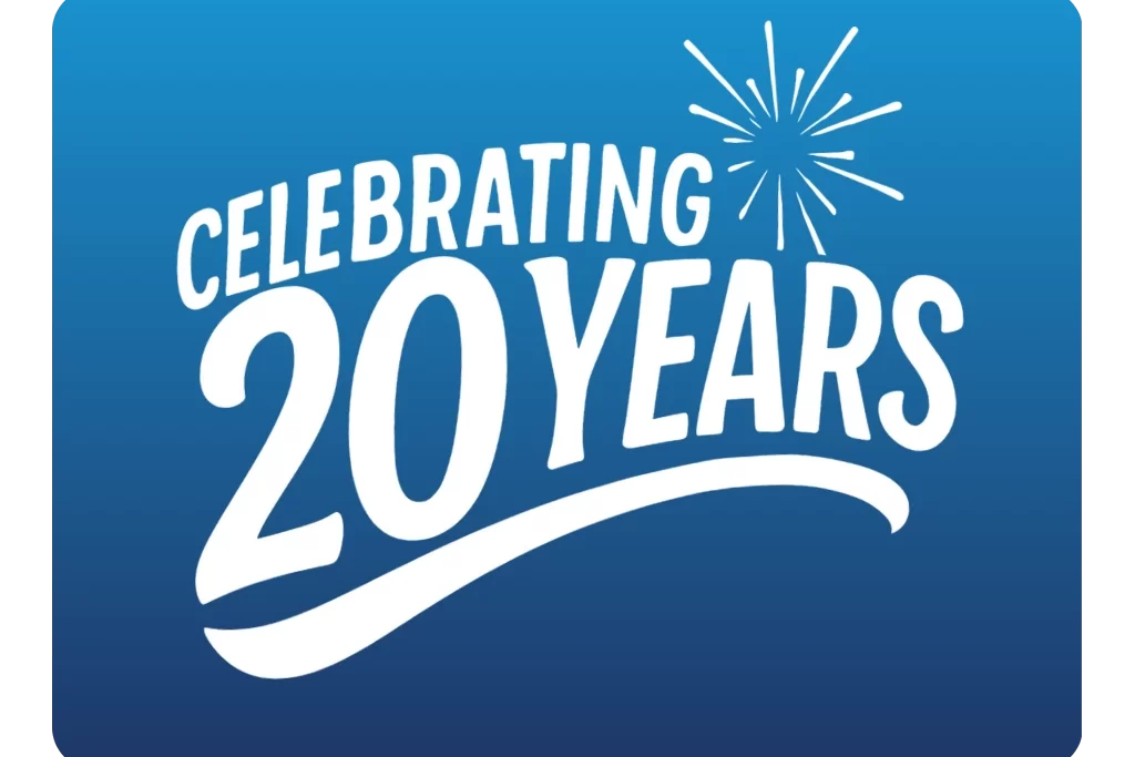 celebrating 20 years