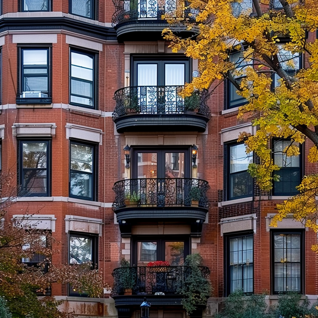 A picture of apartments in Boston, MA