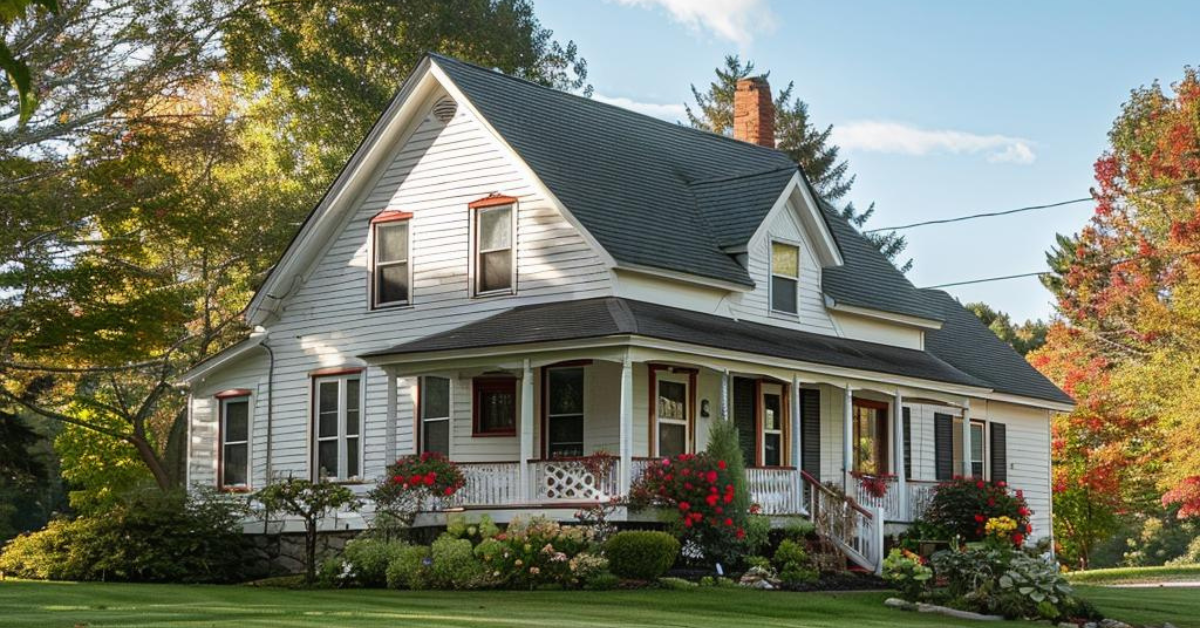 A house in rural New England