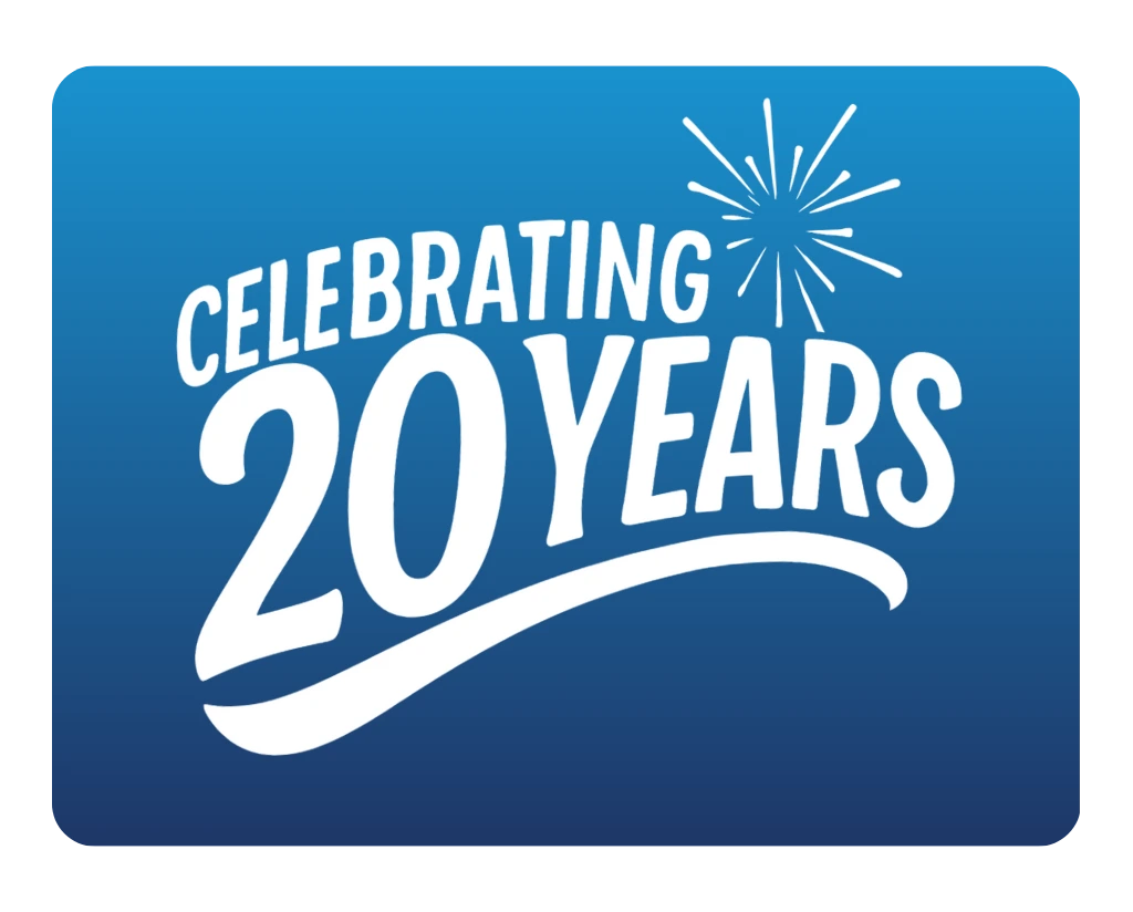 celebrating 20 years