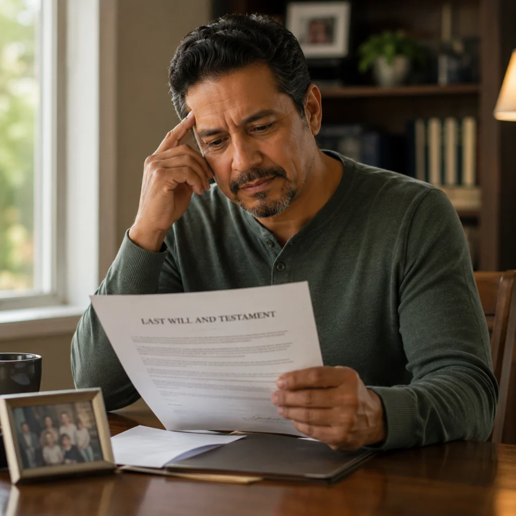 reading a will