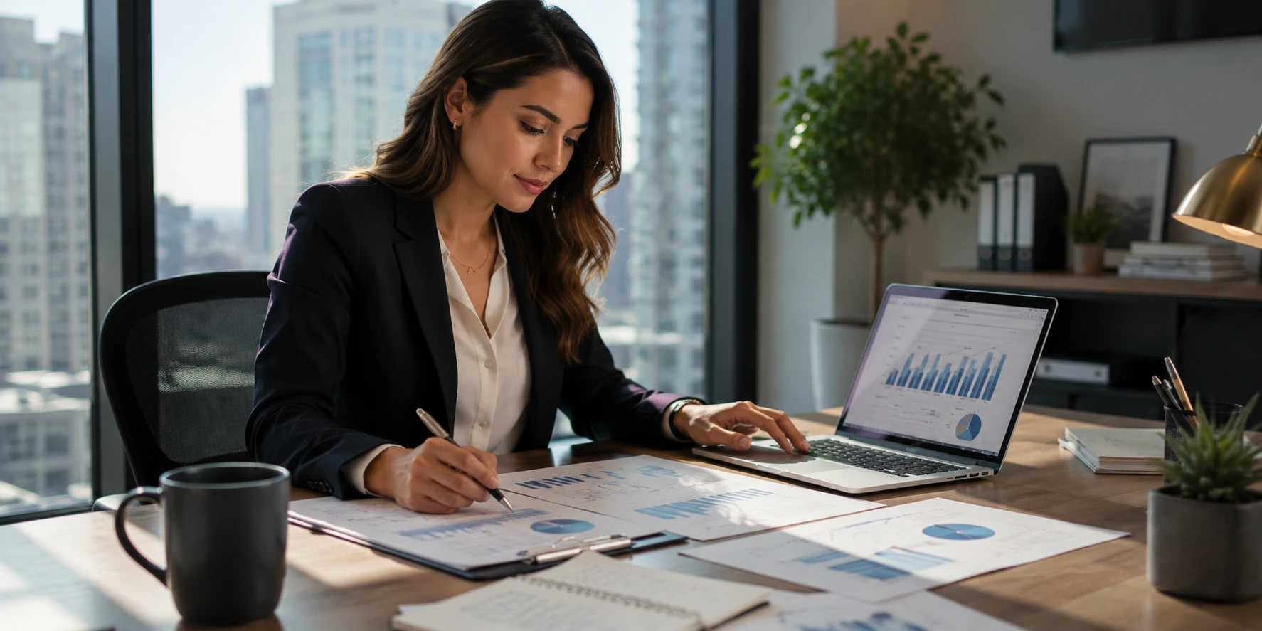 woman growing a business