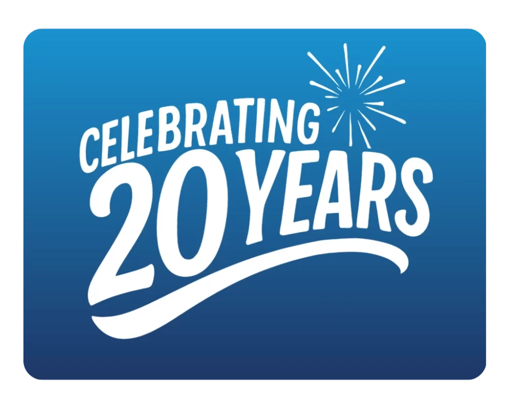 celebrating 20 years